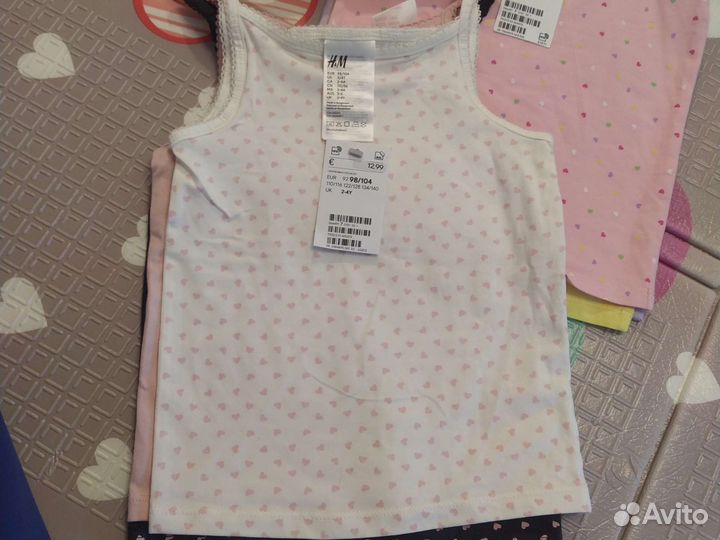 Майка для девочки 98 104