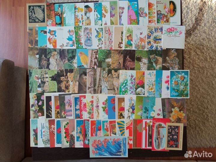 Открытки СССР чистые