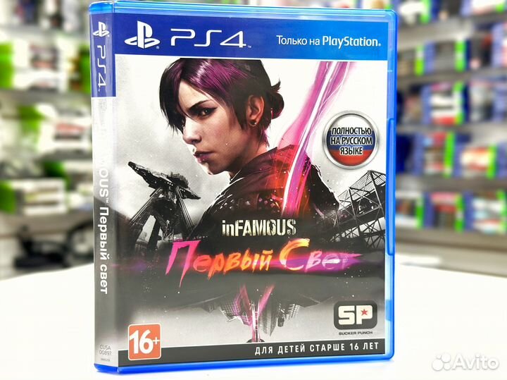 InFamous Первый свет First Light (PS4) Б/У