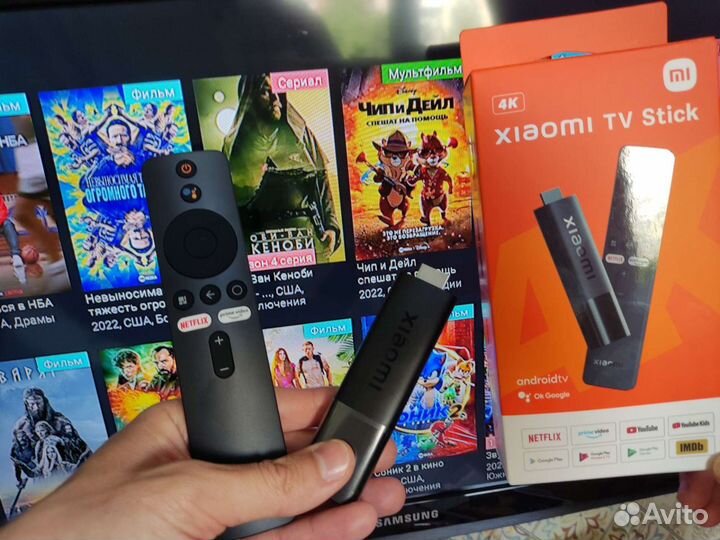 Xiaomi Mi TV Stick 4K настроенная новая