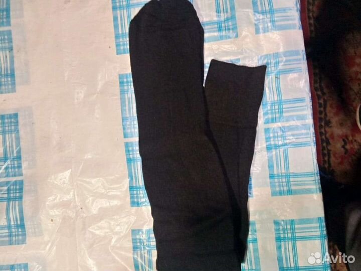 Носки зимние без пятки длинные