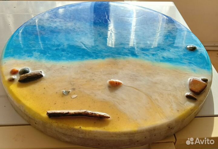 Картина из эпоксидной смолы с 3D 