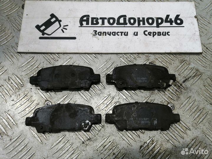Колодки тормозные задние Nissan Juke F15