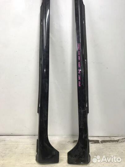 Накладка на порог Mazda 3 BK 2007