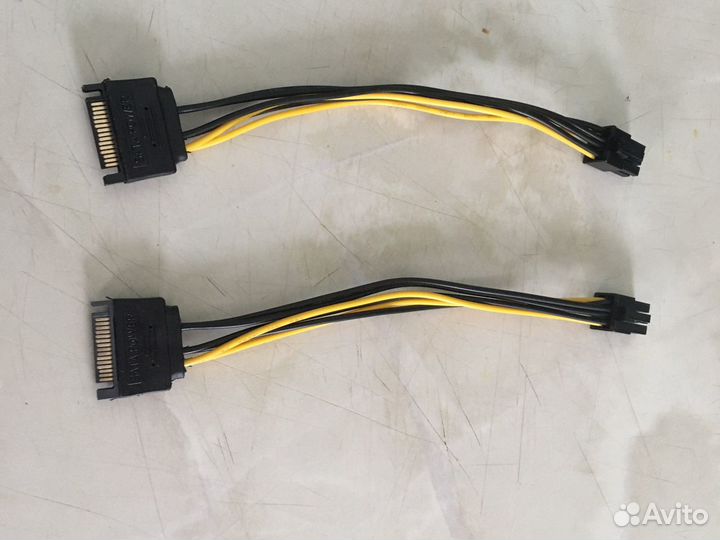 Переходник для видеокарты 6 pin