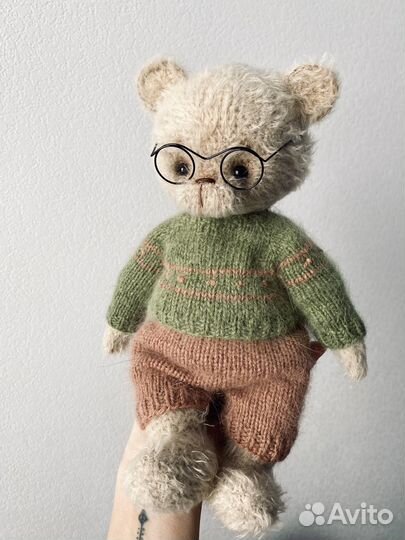 Мишка Тедди вязанный (ручная работа)