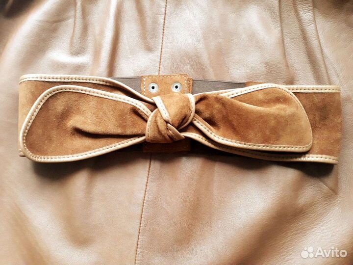 Кожаный пояс Massimo Dutti