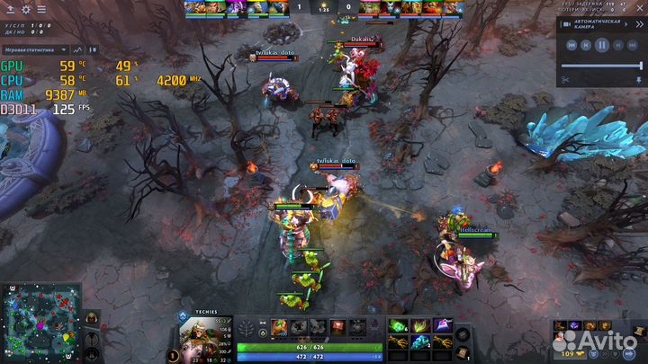 Игровой пк+монитор GTX 1660super/i5-8600k/16gb/24