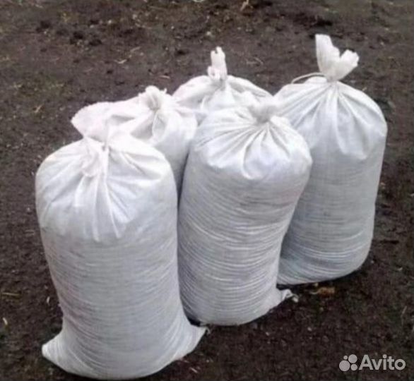Перегной в мешках