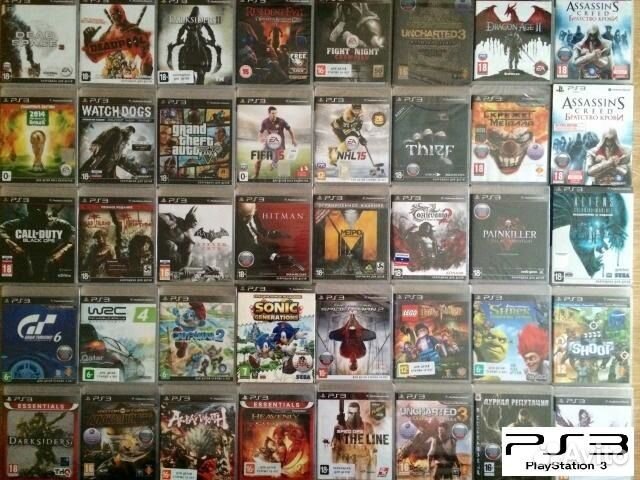 Лицензионные игры Sony PS3