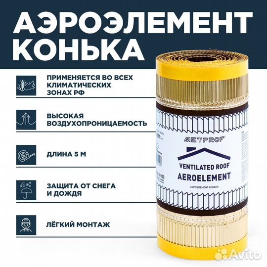Аэроэлемент конька