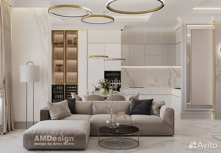 Авторский дизайн интерьера