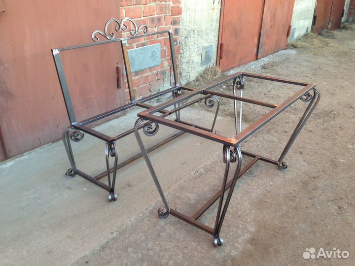 Лавочки (скамейки) и столы для сада