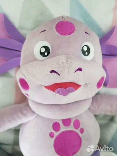 Игрушка мягкая лунтик музыкальный