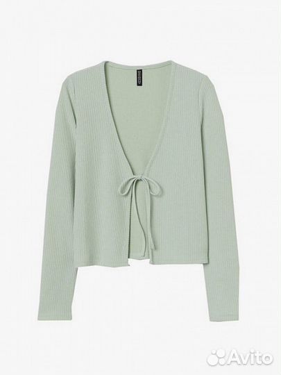Кардиган на завязках h&m женский