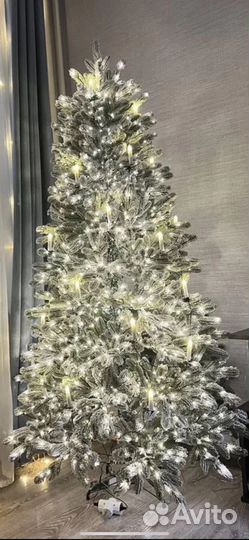 Гирлянда Роса с пультом (Прозрачный провод)