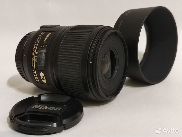 Объектив Nikon 60mm f/2.8G ED AF-S Micro-Nikkor