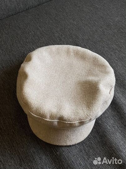 Кепка кепи женская бежевая