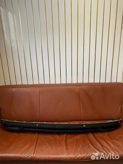 Skoda rapid 2020+ юбка заднего бампера