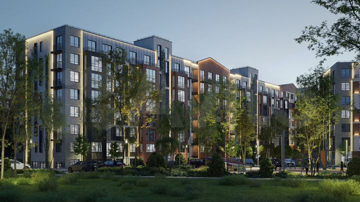 1-к. квартира, 40,2 м², 5/7 эт.