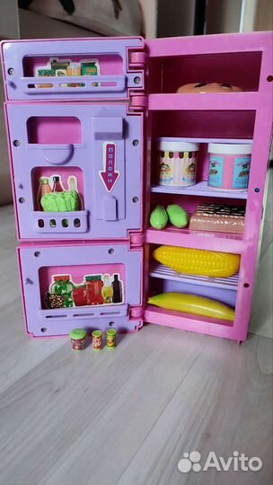 Холодильник с продуктами(игрушка)