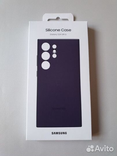 Чехол Clear Case на Samsung S24 Ultra оригинал