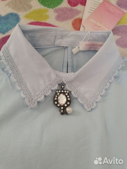 Блузка школьная colabear, р. 146