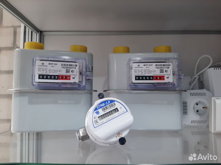 Газовые счетчики BK-G4;4Т;G-6;6Т сгмб-1,6 и другие