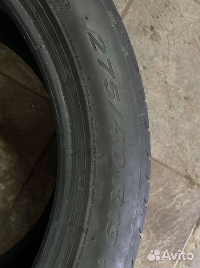 Pirelli Ice Zero 245/45 R19 и 275/40 R19