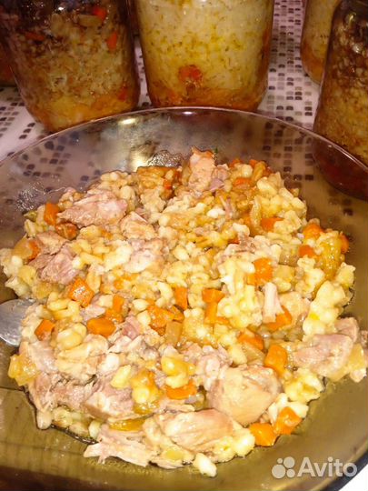 Тушёнка и колбасы домашнего производства