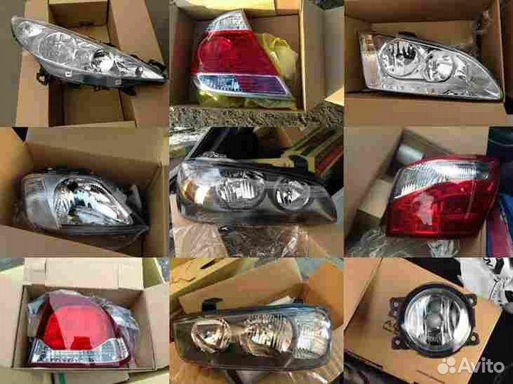 L200 Фонарь-катафот правый в задний бампер (Depo)