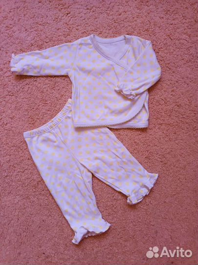 Детская одежда для девочек 9-12 мес