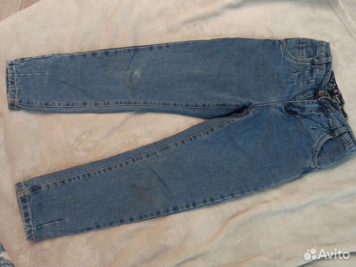 Джинсы на девочкк