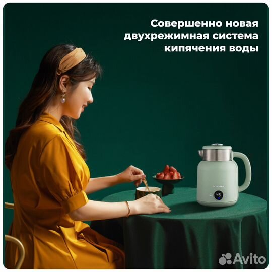 Чайник Xiaomi Ocooker Kettle CR-SH1501 Зеленый