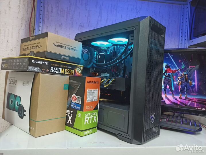 Игровой Пк Core i7 10700 / Core i5 12400 / Ryzen 5