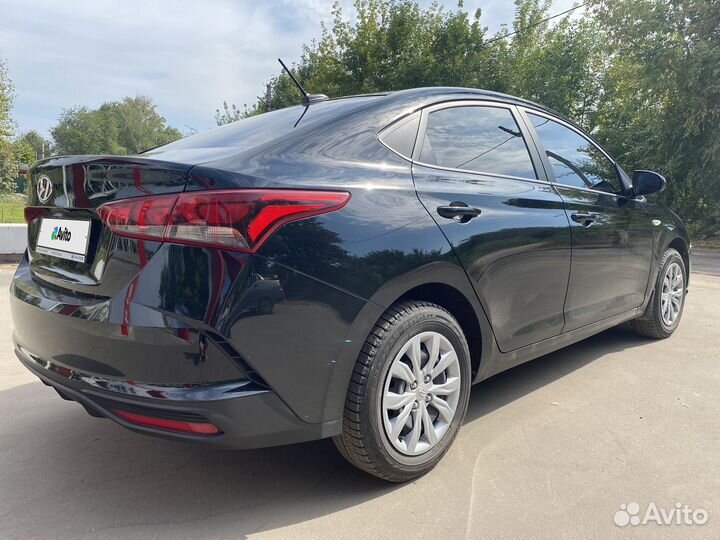 Hyundai Solaris 1.6 AT, 2021, 52 500 км