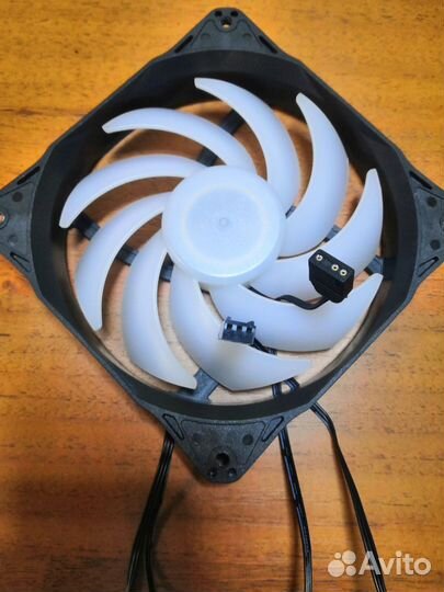 Вентилятор для корпуса 120 мм / Комплект