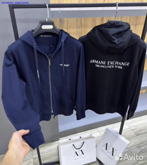 Худи Armani Exchange Milano New York (Арт.17354)