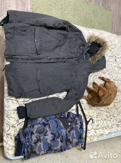 Куртка горнолыжная со штанами XL