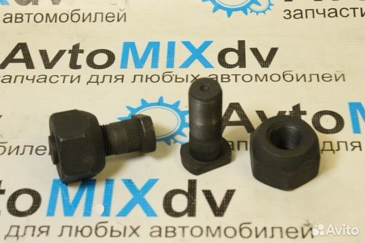 Шпилька в сборе BW44R передняя RH canter гайка-38mm MB295044 udpd