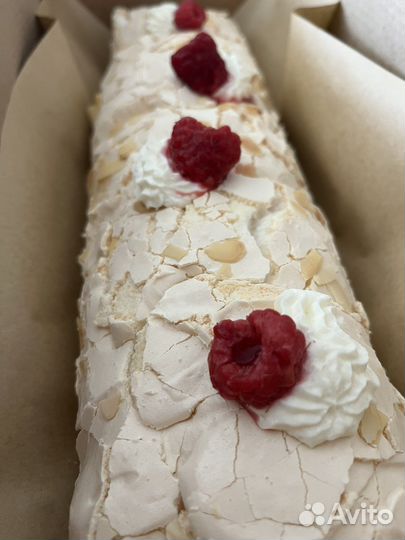 Меренговый рулет под заказ