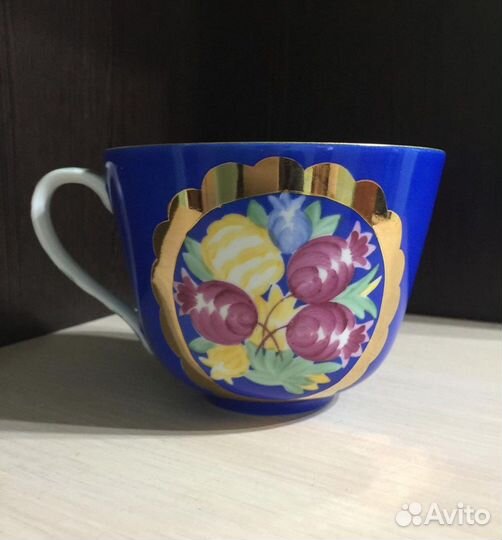 Чайная пара гигант дулево Красавица