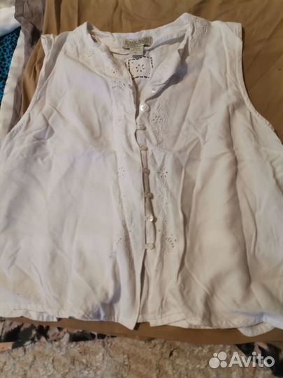 Блузки лен