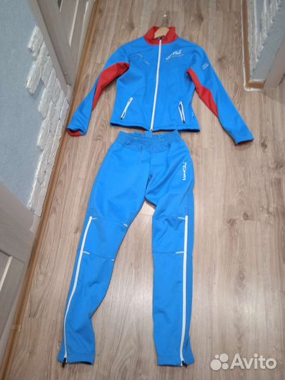 Лыжный разминочный костюм мужской