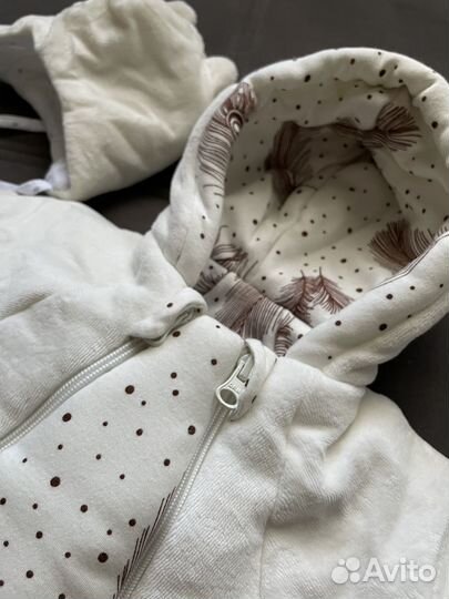 Комбинезон демисезонный новый 62