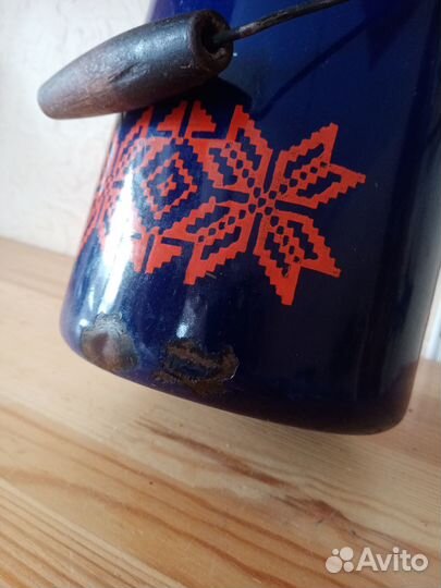 Бидон советский эмалированный. Лот 5