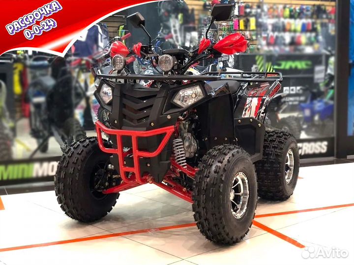 Квадроцикл Wels Thunder Evo X St Чёрный