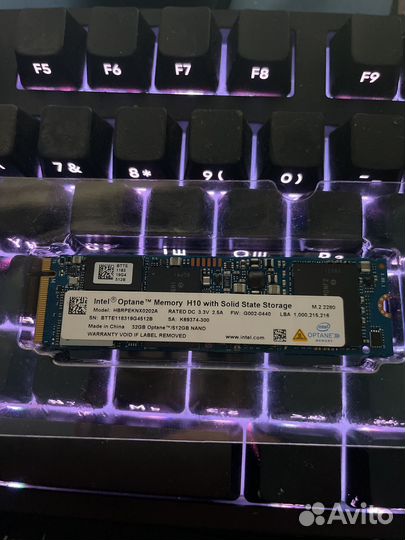 Ssd m2 512gb intel