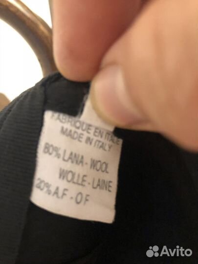 Итальянская кепка из чистой шерсти