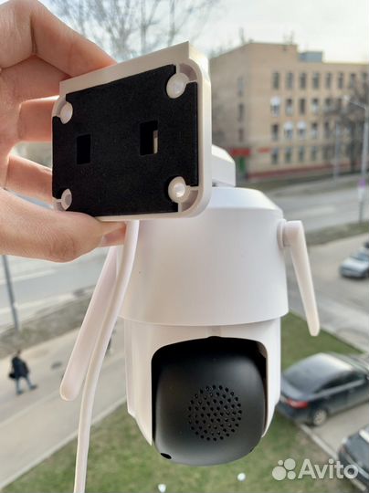 Уличная Wi-Fi камера 5мп с двойным объективом